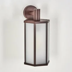 hofstein Monfanim Lampe murale d´extérieur Rouille, 1 lumière