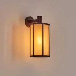 hofstein Monfanim Lampe murale d´extérieur Rouille, 1 lumière