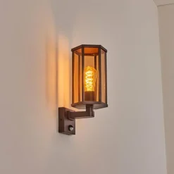 hofstein Monfanim Lampe murale d´extérieur Rouille, 1 lumière