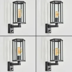 hofstein Monfanim Lampe murale d´extérieur Noir, 1 lumière
