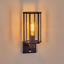 hofstein Monfanim Lampe murale d´extérieur Noir, 1 lumière