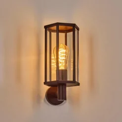 hofstein Monfanim Lampe murale d´extérieur Rouille, 1 lumière