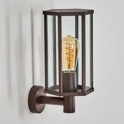 hofstein Monfanim Lampe murale d´extérieur Rouille, 1 lumière