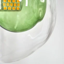 hofstein Monsul Lampe à poser Noir, 2 lumières