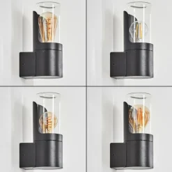 hofstein Morbak Lampe murale d´extérieur Noir, 1 lumière