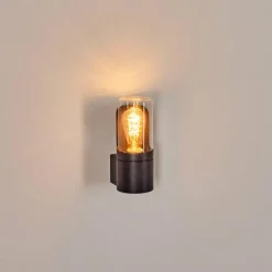 hofstein Morbak Lampe murale d´extérieur Noir, 1 lumière