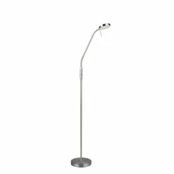 Luminaires Reality Moreno Lampadaire LED Nickel mat, 1 lumière* Éclairage Led