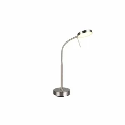 Luminaires Reality Moreno Lampe à poser LED Nickel mat, 1 lumière* Éclairage Led
