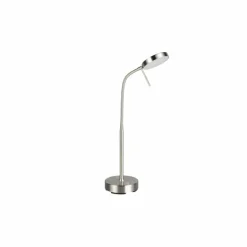Luminaires Reality Moreno Lampe à poser LED Nickel mat, 1 lumière* Éclairage Led