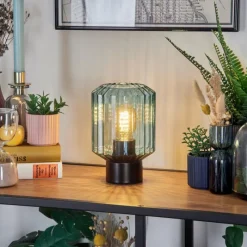 hofstein Moruja Lampe à poser Noir, 1 lumière