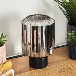 hofstein Moruja Lampe à poser Noir, 1 lumière