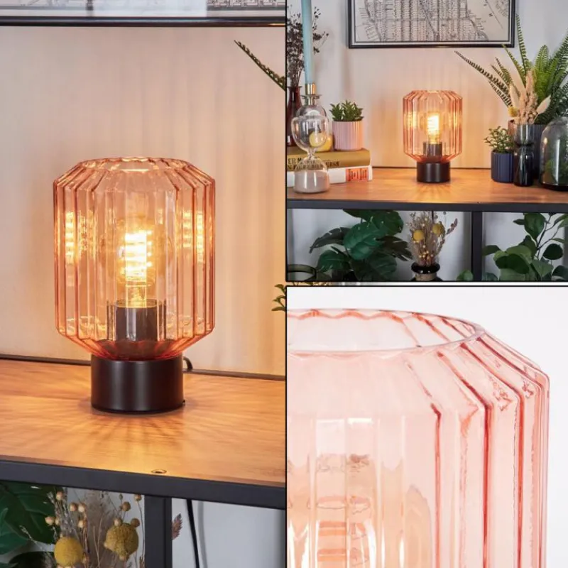 hofstein Moruja Lampe à poser Noir, 1 lumière