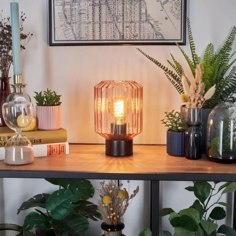 hofstein Moruja Lampe à poser Noir, 1 lumière