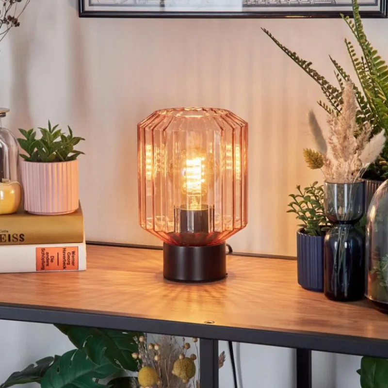 hofstein Moruja Lampe à poser Noir, 1 lumière