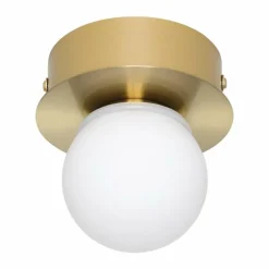 Luminaires Eglo MOSIANO Plafonnier LED Or, Laiton, 1 lumière
