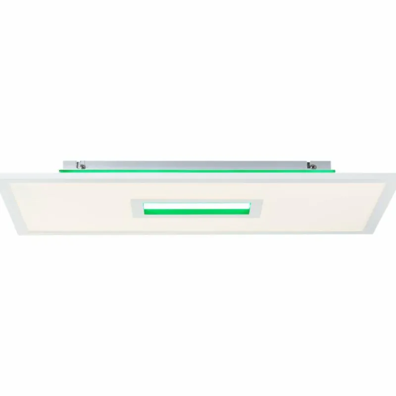 Luminaires Brilliant Movida Panel LED Blanc, 1 lumière, Télécommandes