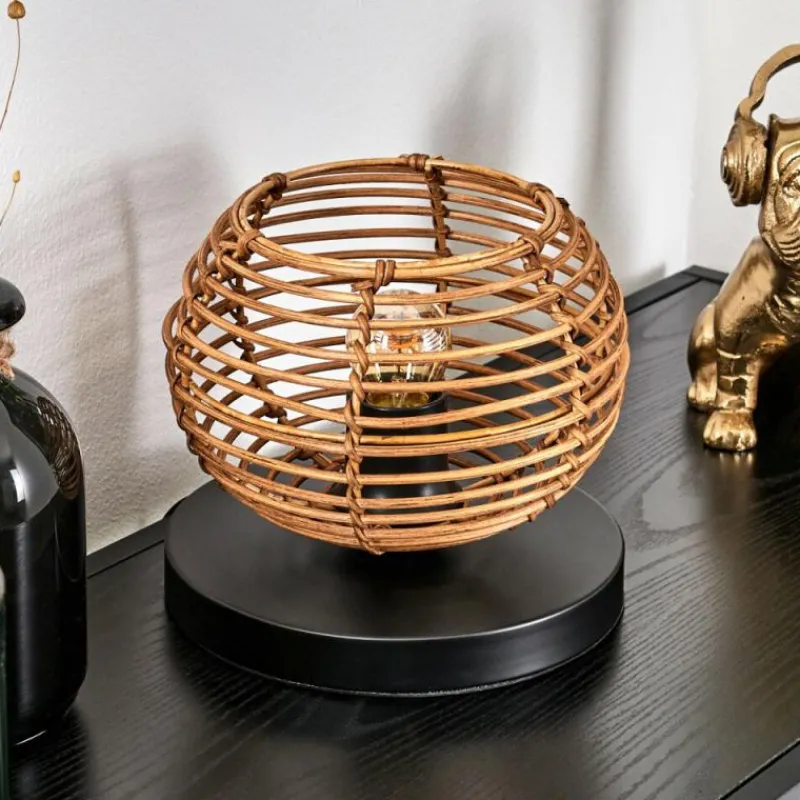 Luminaires Scandinaves-hofstein Mulstrand Lampe à poser Noir, 1 lumière