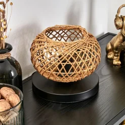 Luminaires Scandinaves-hofstein Mulstrand Lampe à poser Noir, 1 lumière