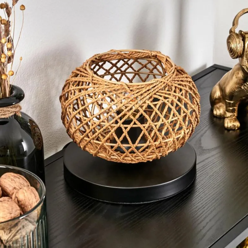 Luminaires Scandinaves-hofstein Mulstrand Lampe à poser Noir, 1 lumière