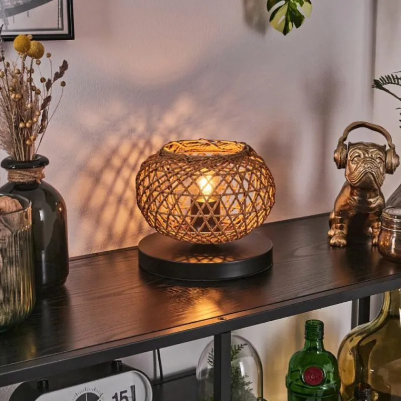 Luminaires Scandinaves-hofstein Mulstrand Lampe à poser Noir, 1 lumière