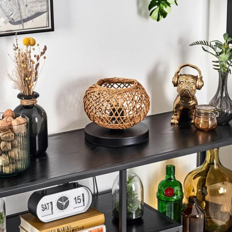 Luminaires Scandinaves-hofstein Mulstrand Lampe à poser Noir, 1 lumière