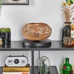 Luminaires Scandinaves-hofstein Mulstrand Lampe à poser Noir, 1 lumière