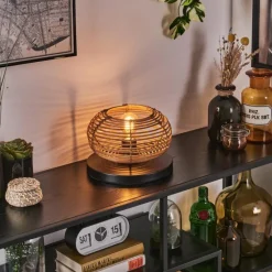 Luminaires Scandinaves-hofstein Mulstrand Lampe à poser Noir, 1 lumière