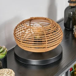 Luminaires Scandinaves-hofstein Mulstrand Lampe à poser Noir, 1 lumière