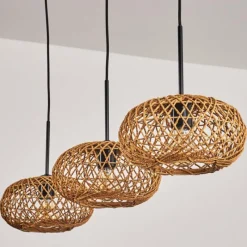 Luminaires Scandinaves-hofstein Mulstrand Suspension Noir, 3 lumières