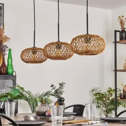 Luminaires Scandinaves-hofstein Mulstrand Suspension Noir, 3 lumières