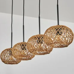 Luminaires Scandinaves-hofstein Mulstrand Suspension Noir, 4 lumières