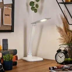 hofstein Munkdrup Lampe à poser, Liseuse LED Blanc, 1 lumière