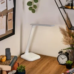 hofstein Munkdrup Lampe à poser, Liseuse LED Blanc, 1 lumière