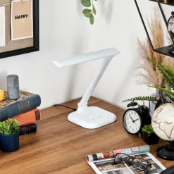 hofstein Munkdrup Lampe à poser, Liseuse LED Blanc, 1 lumière