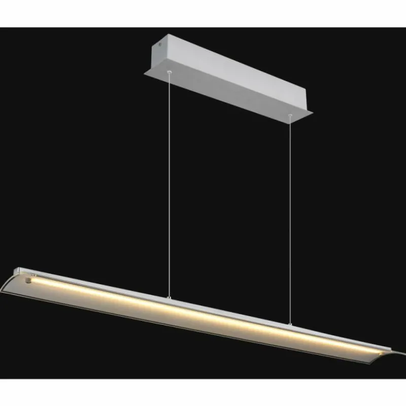 Luminaires Globo Lighting Muriella Suspension LED Clair, 1 lumière