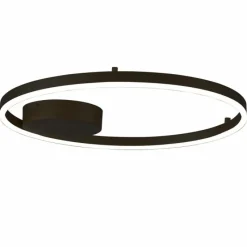 Luminaires Steinhauer Mykty Plafonnier LED Noir, 1 lumière* Éclairage Led