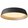 Lampes Dorées-Luminaires Steinhauer Mykty Plafonnier LED Or, Noir, 1 lumière