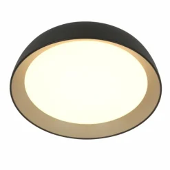 Lampes Dorées-Luminaires Steinhauer Mykty Plafonnier LED Or, Noir, 1 lumière