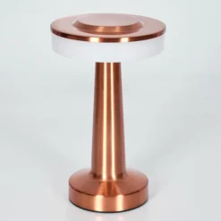 hofstein Myrby Lampe à poser LED Cuivre, 1 lumière