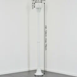 Luminaires Rustiques-hofstein Naofe Réverbère, Eclairage de chemin Blanc, 1 lumière