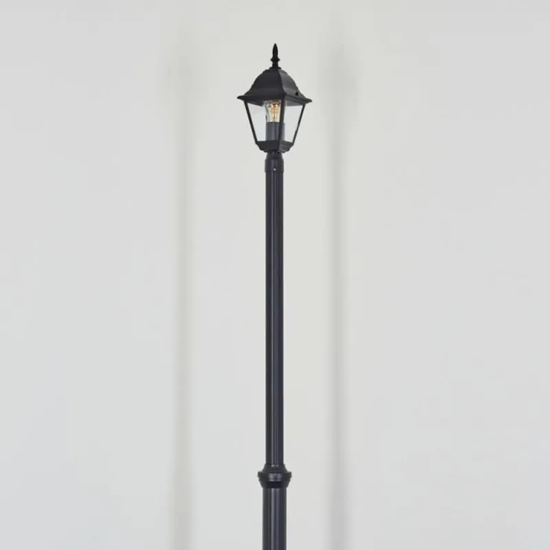 Luminaires Rustiques-hofstein Naofe Réverbère, Eclairage de chemin Noir, 1 lumière