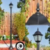 Luminaires Rustiques-hofstein Naofe Réverbère, Eclairage de chemin Noir, 1 lumière