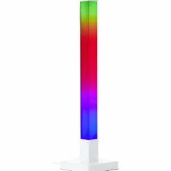 Lampes Industrielles-Luminaires Brilliant Neele Lampe à poser LED Blanc, 1 lumière, Télécommandes