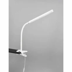 Luminaires Reality Nevada Lampe à clip LED Blanc, 1 lumière* Éclairage Led