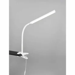 Luminaires Reality Nevada Lampe à clip LED Blanc, 1 lumière* Éclairage Led