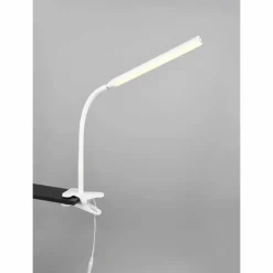 Luminaires Reality Nevada Lampe à clip LED Blanc, 1 lumière* Éclairage Led