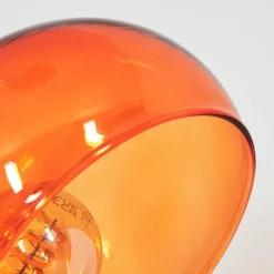 hofstein Nikkala Lampadaire Chrome, Blanc, 5 lumières