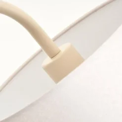 Lampes En Tissu-hofstein Nobar Lampadaire, Liseuse Beige, 1 lumière