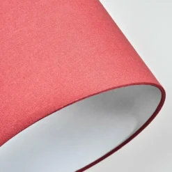 Lampes En Tissu-hofstein Nobar Lampadaire, Liseuse Rouge, 1 lumière