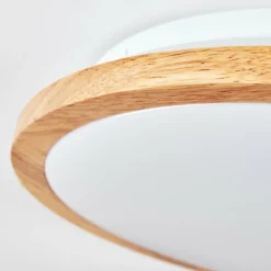 Luminaires Scandinaves-hofstein Nogueira Plafonnier, Panel LED Écru, Blanc, 1 lumière